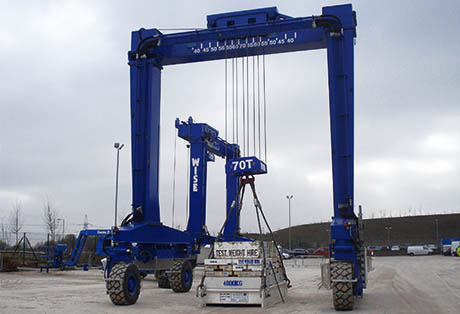 Industrial Straddle Hoist, Mobile Gantry Crane